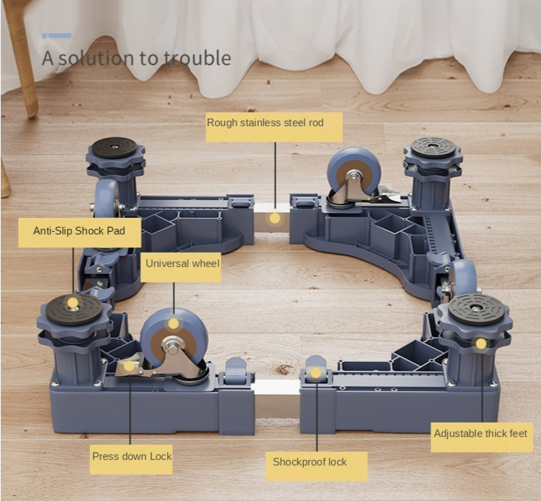 Lisslune | Adjustable Heavy Duty Appliance Mover Roller