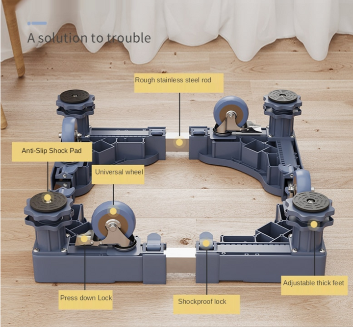Lisslune | Adjustable Heavy Duty Appliance Mover Roller