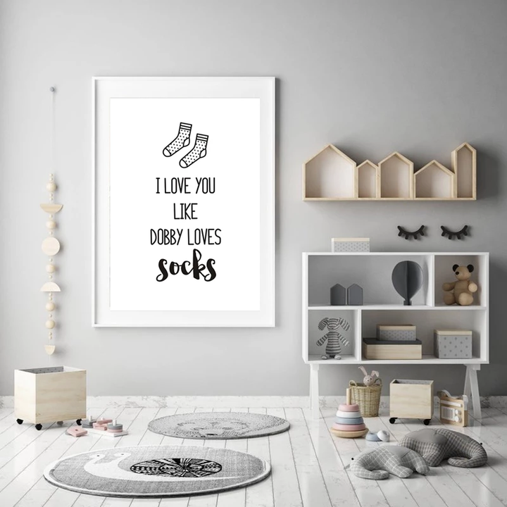 Lisslune | Dobby Cute Quotes Poster