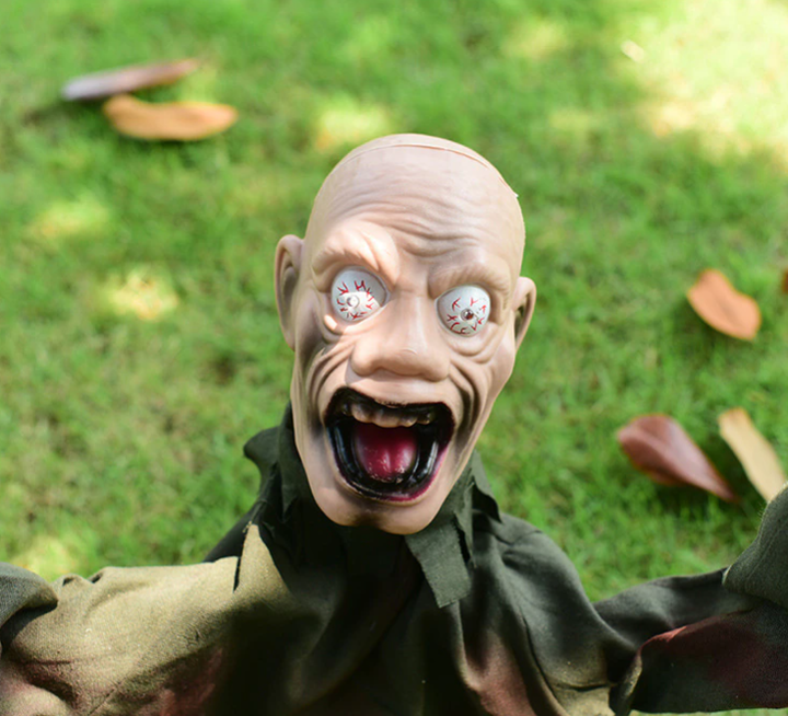 Lisslune | Scary Screaming Zombie Garden Halloween Decoration