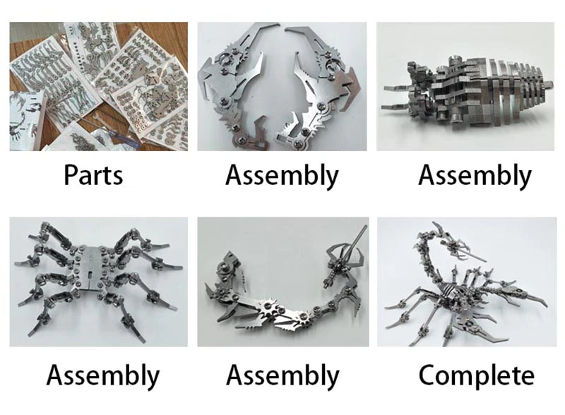 Lisslune | 3D Scorpion King Puzzle Toy