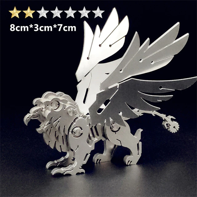 Lisslune | 3D Lion Puzzle Toy Kit