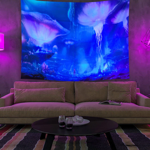 Lisslune | Colorful Glowing Luminous Tapestry