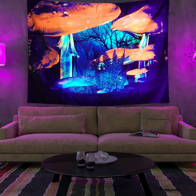 Lisslune | Colorful Glowing Luminous Tapestry