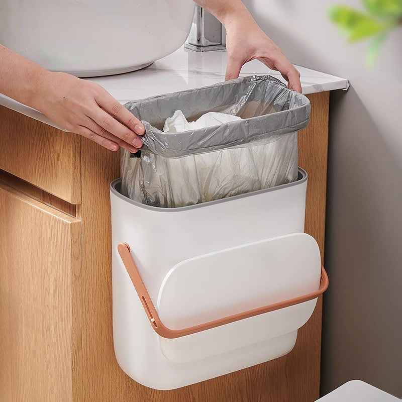 Lisslune | Wall-Mounted Modern Large Kitchen Trash Can