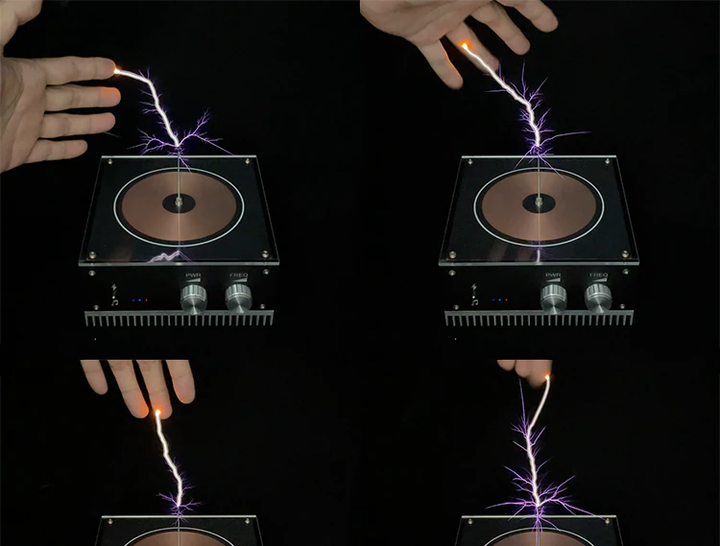 Lisslune | Wireless Tesla Coil High-Frequency Lighting Speaker