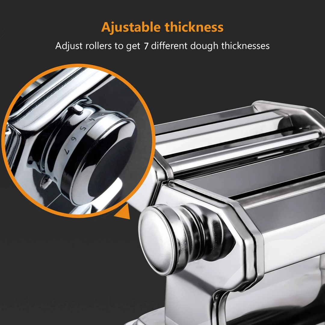 Lisslune | Stainless Steel Manual Noodle Pasta Maker