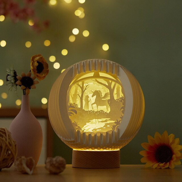 Lisslune | Creative Walking Forest Pop-Up Light