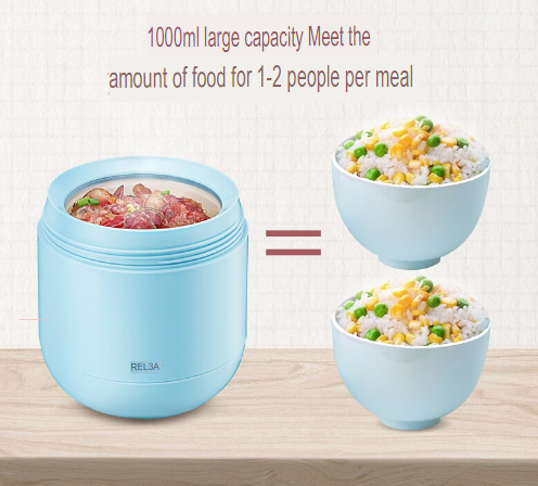 Lisslune | High quality Large Insulation Heat Resistant Lunch Box