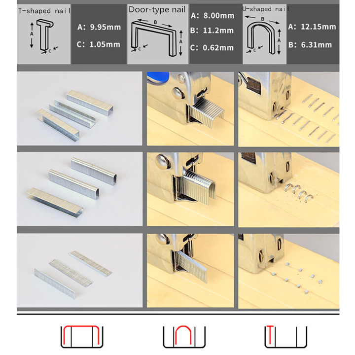 Lisslune | Portable Manual Rapid Clipper Stapler