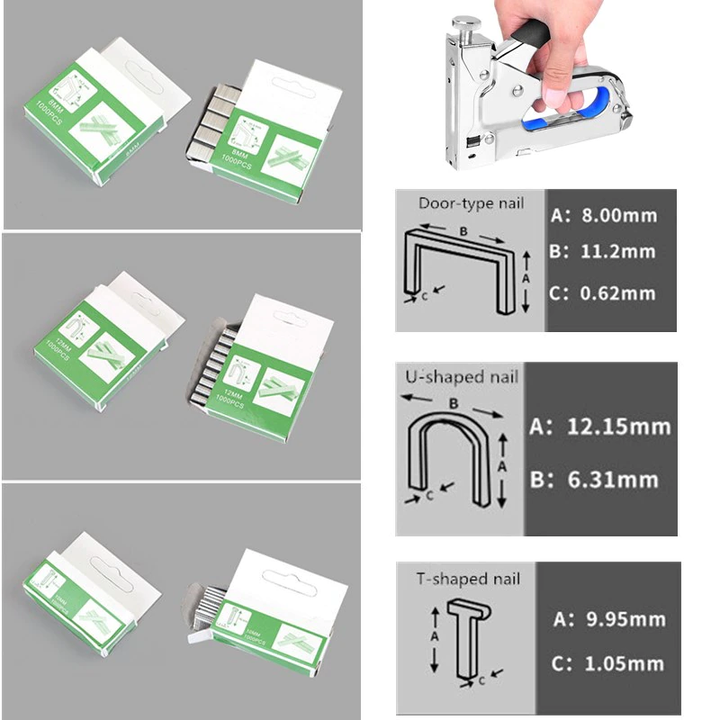 Lisslune | Portable Manual Rapid Clipper Stapler