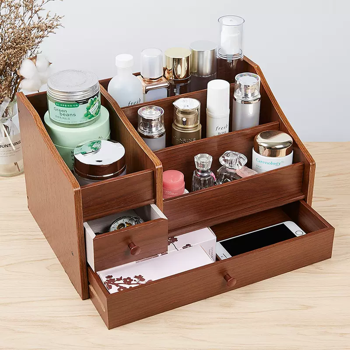 Lisslune | On Point Wood Desktop Organizer