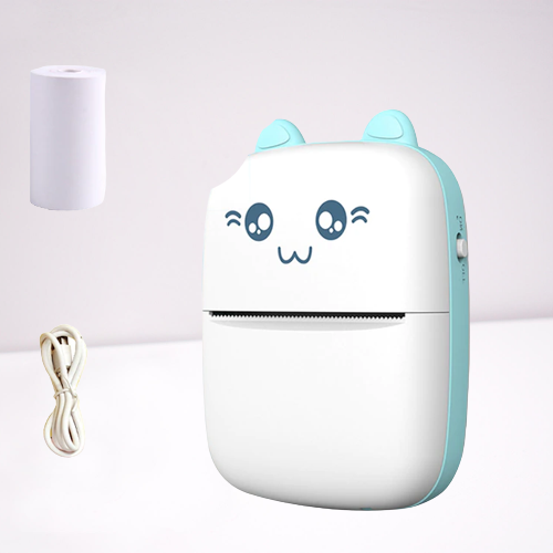 Lisslune | Mini Cat Thermal Bluetooth Label Printer