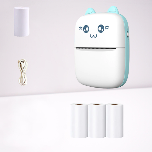 Lisslune | Mini Cat Thermal Bluetooth Label Printer