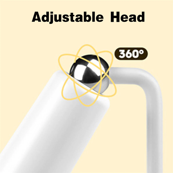 Lisslune | Shiny Orbit Rechargeable Rotating Desk Lamp