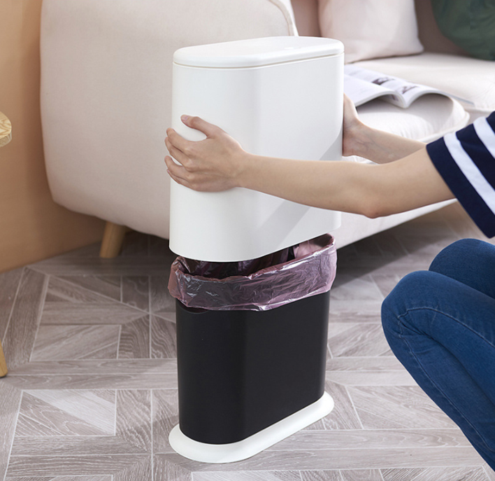Lisslune | Waste Wise Double Compartment Trash Can