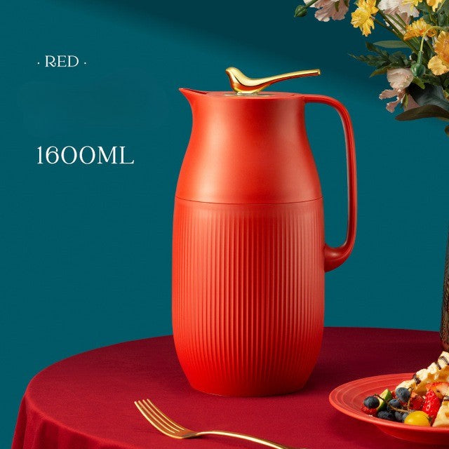 Lisslune | ThermoMax | Large Minimalist Insulated Stainless Steel Bottle – Double Wall Thermal Flask