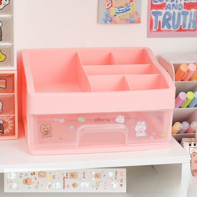 Lisslune | Tidy Tower Desk Organizer Storage Box