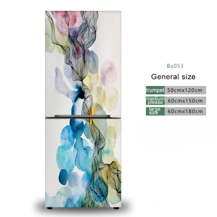Lisslune | Stylish Waterproof Self-Adhesive Refrigerator Sticker