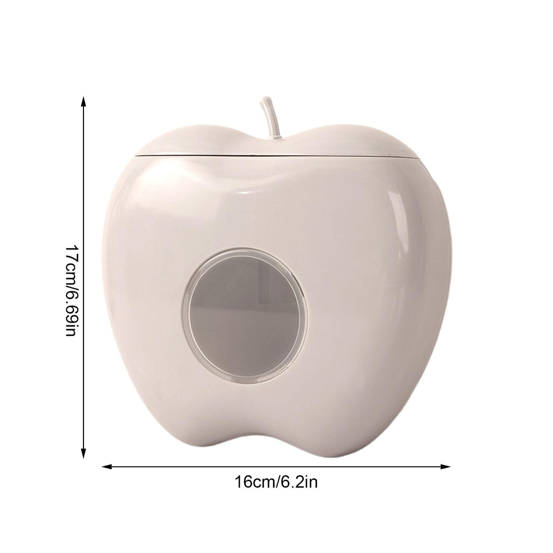 Lisslune | Apple Shaped Wall Mounted Disposable Plastic Wrap Container