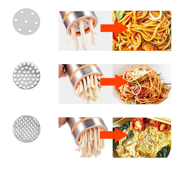 Lisslune | Manual Stainless Steel Noodle Wizard Pasta Maker