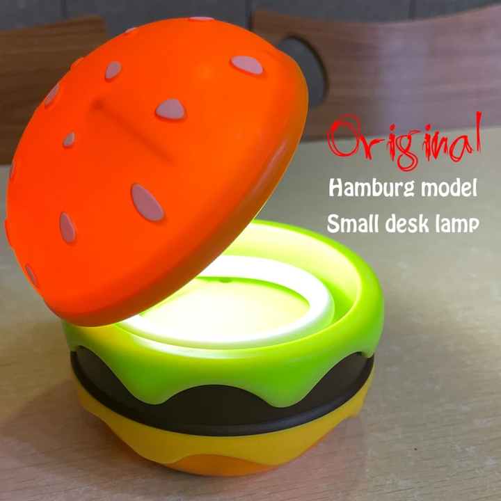 Lisslune | Foldable Wireless Unique Hamburger Table Lamp