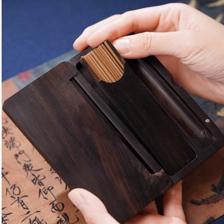 Lisslune | Mystic Portable Wood Incense Box