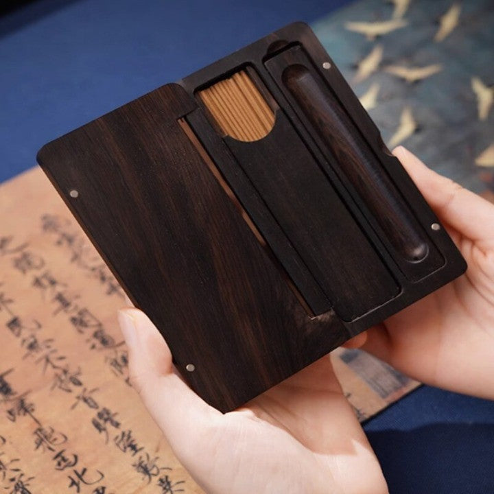 Lisslune | Mystic Portable Wood Incense Box