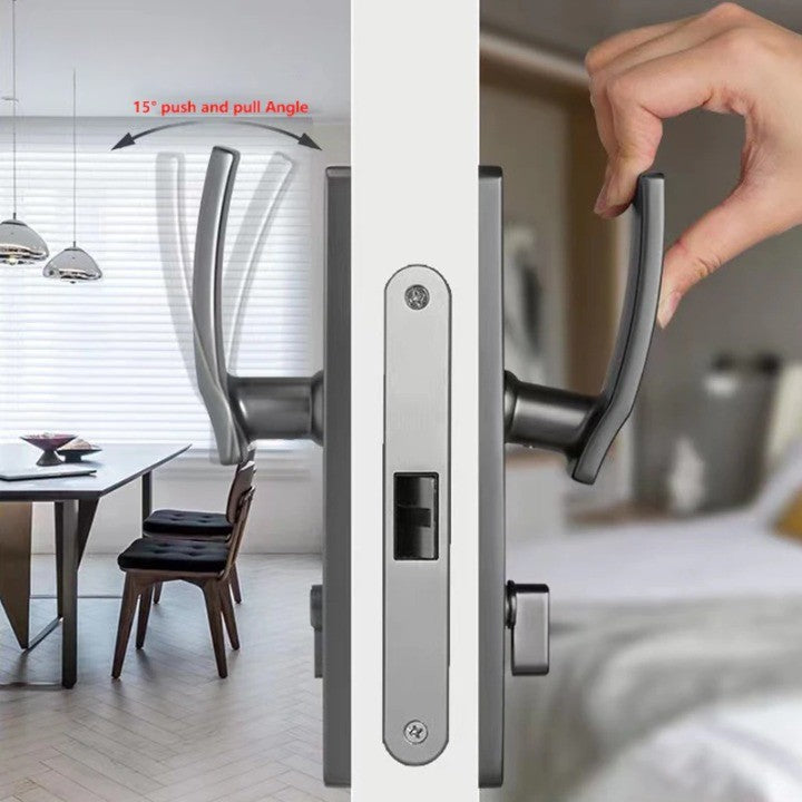 Lisslune | Modern Style Open Luxury Door Handle Lock