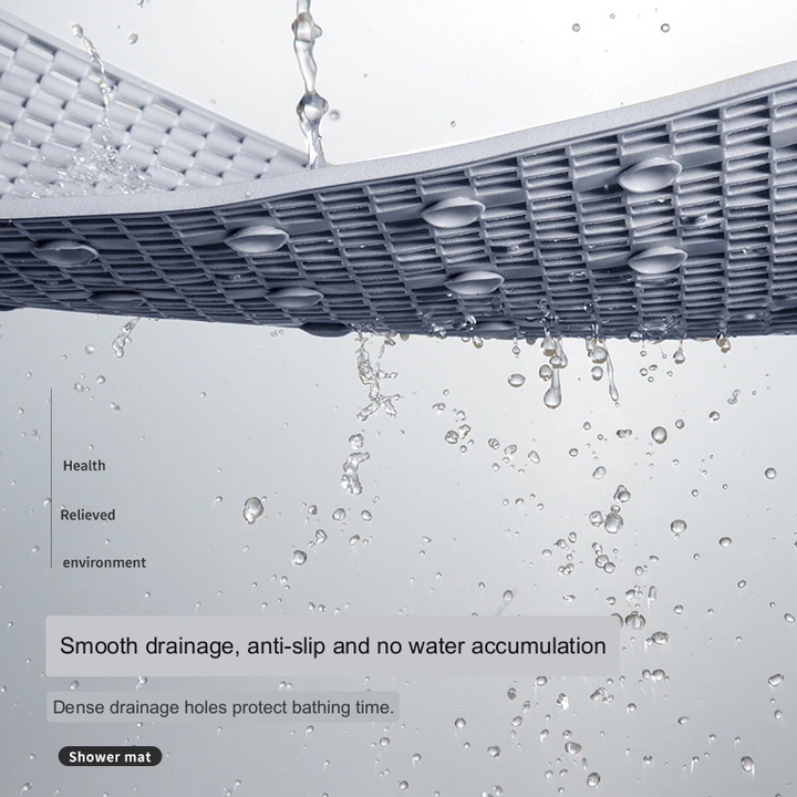 Lisslune | Anti-Slip Hollow Out Waterproof Bathroom Mat