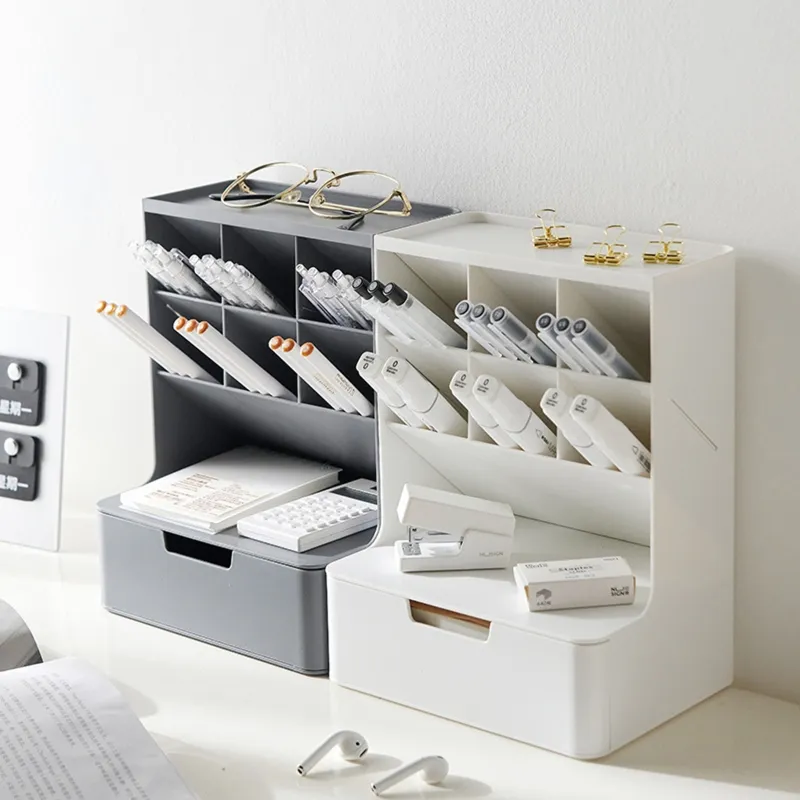 Lisslune | Clean Tower Tidy Multifunctional Desktop Organizer