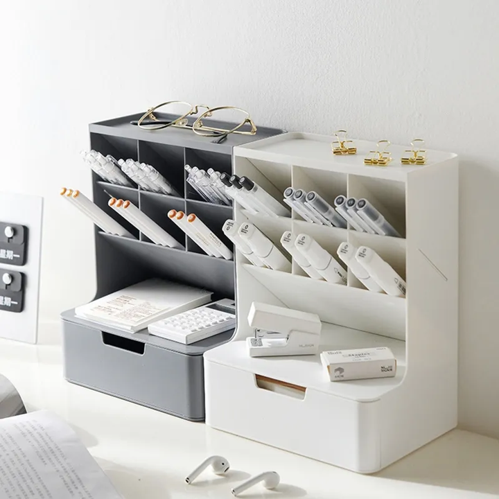 Lisslune | Clean Tower Tidy Multifunctional Desktop Organizer