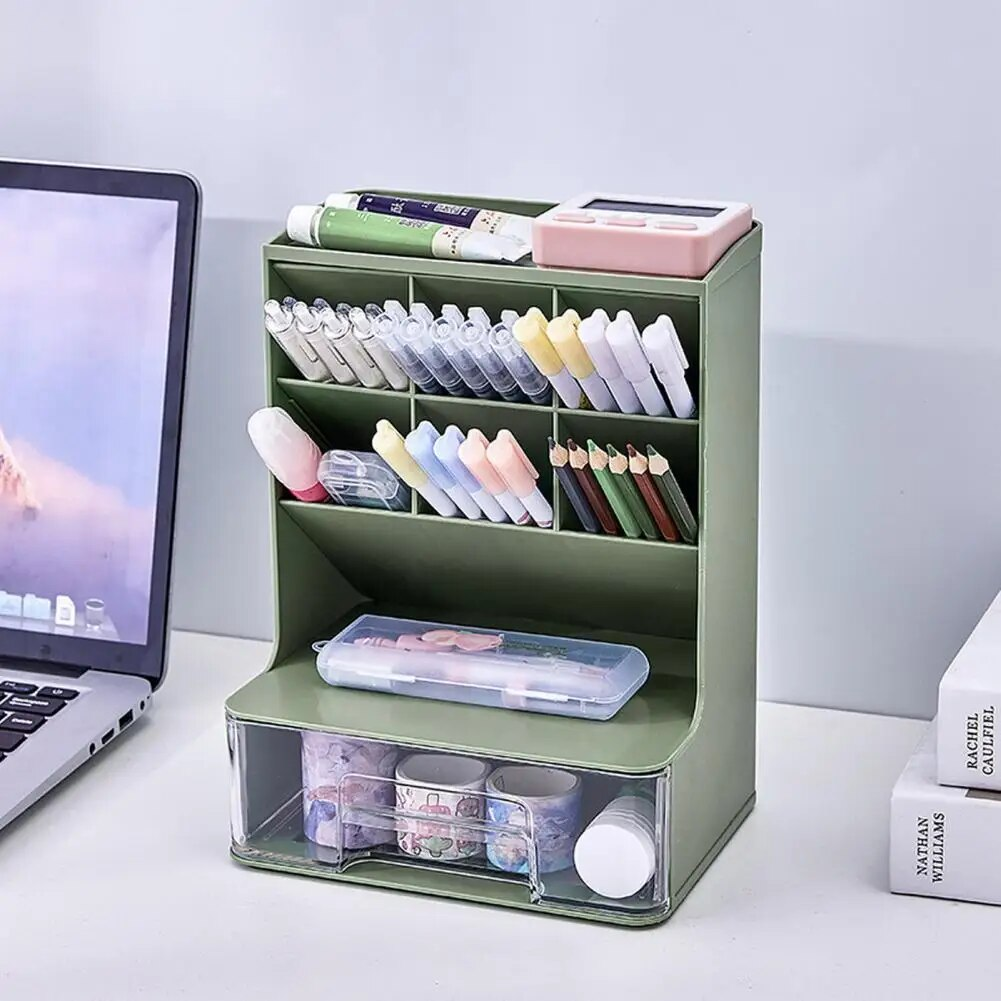 Lisslune | Clean Tower Tidy Multifunctional Desktop Organizer