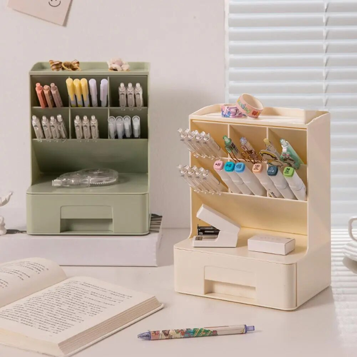 Lisslune | Clean Tower Tidy Multifunctional Desktop Organizer