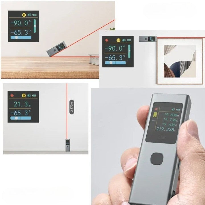 Lisslune | Digital Mini Rechargeable Laser Measuring Tool