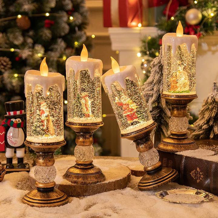 Lisslune | Crystal Echo Christmas Water Candle