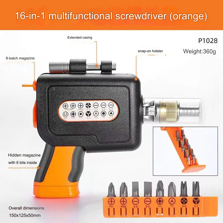 Lisslune | 16in1 Pro Fix Ratchet Screwdriver Tool Set