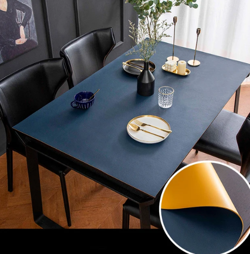 Lisslune | Leather Waterproof Chic Double-Sided Table Mat