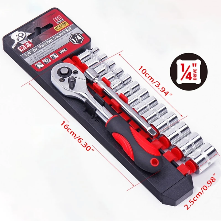 Lisslune | Quick Fix DIY Friendly Ratchet Tool Set
