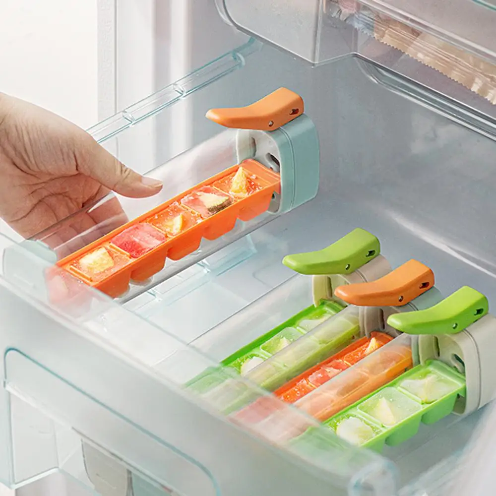 Lisslune | Touch Deicing Easy Carry 6 Cells Ice Maker