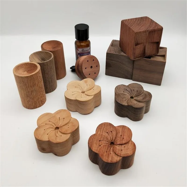 Lisslune | Eco-Friendly Wooden Essential Oil Aromatherapy Diffuser