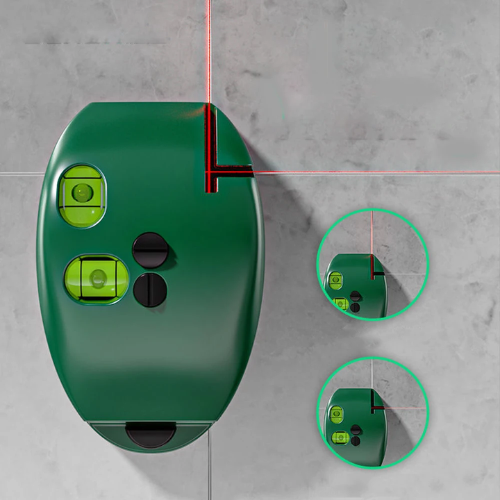 Lisslune | High Precision 2-Line Laser Level Right Angle Tool