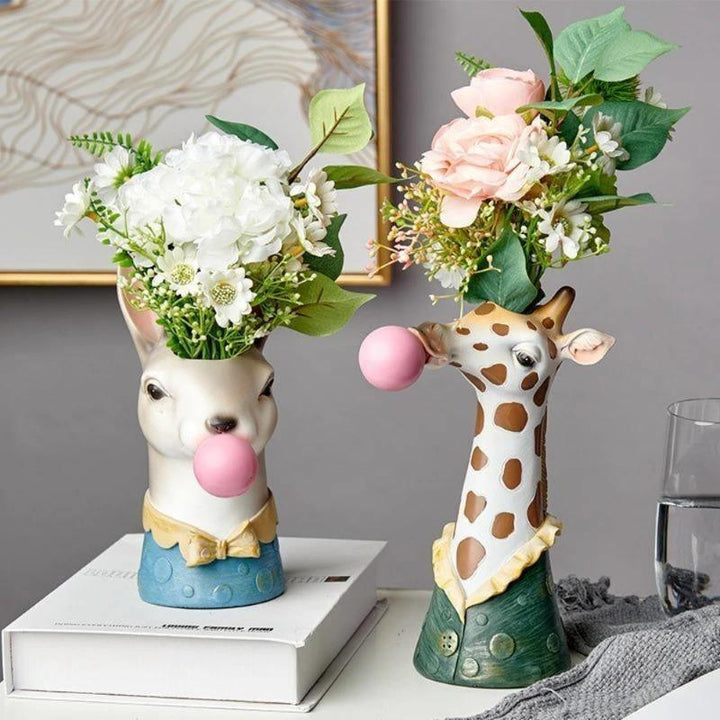 Lisslune | BubbleBeasts - cute flower cup with animals