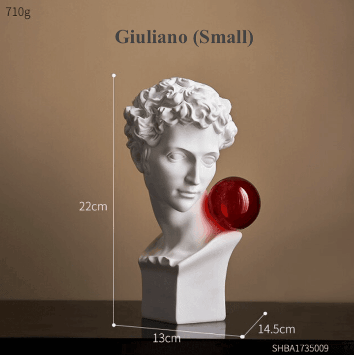 Lisslune | Resin Greek abstract sculpture