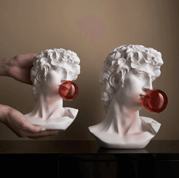 Lisslune | Resin Greek abstract sculpture