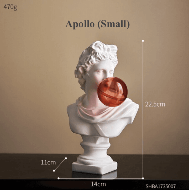 Lisslune | Resin Greek abstract sculpture