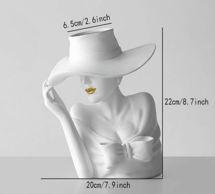Lisslune | Resin Portrait Flower Pot
