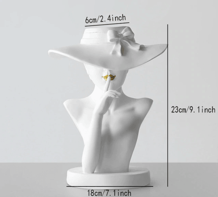 Lisslune | Resin Portrait Flower Pot