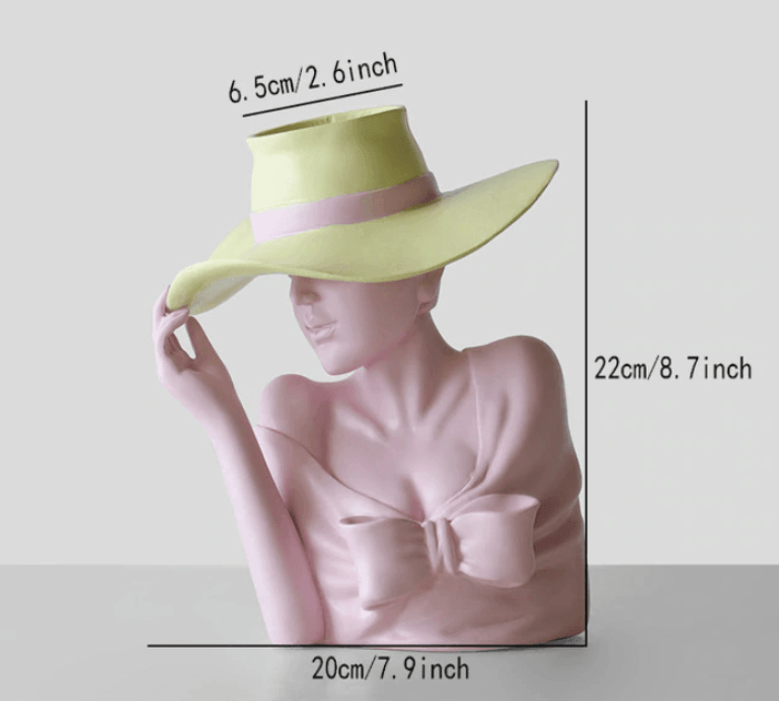 Lisslune | Resin Portrait Flower Pot