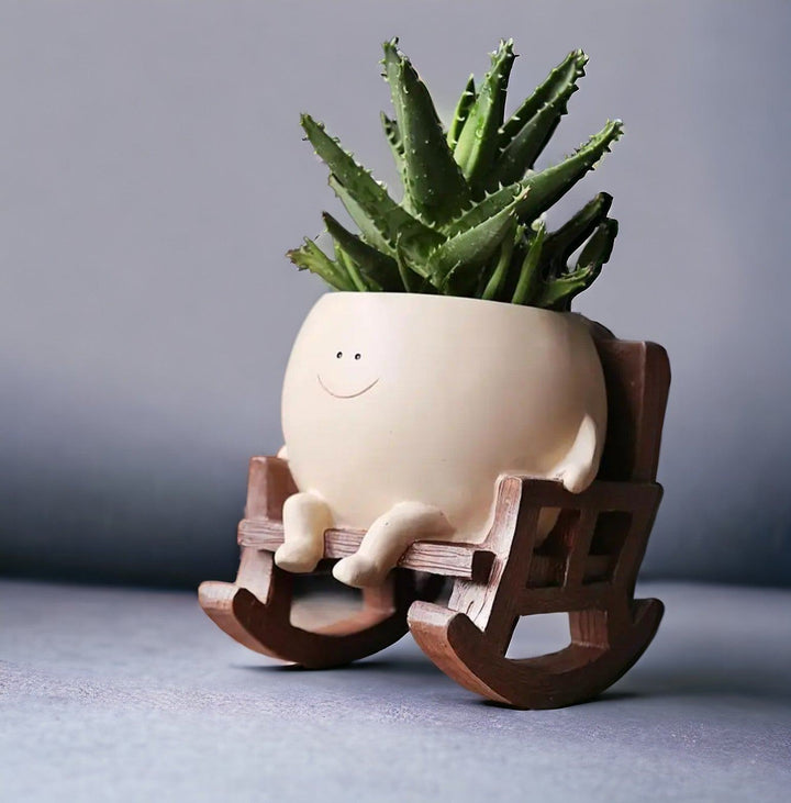 Lisslune | Resin Smiling Face Planter